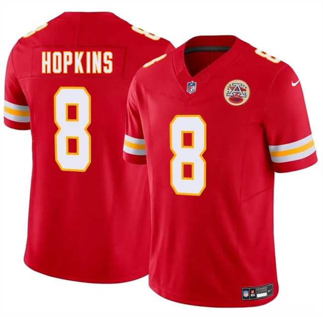 Men & Women & Youth Kansas City Chiefs #8 DeAndre Hopkins Red 2024 F.U.S.E. Vapor Untouchable Limited Stitched Jersey,We sell and wholesale Men & Women & Youth Kansas City Chiefs #8 DeAndre Hopkins Red 2024 F.U.S.E. Vapor Untouchable Limited Stitched Jersey on line form chian!